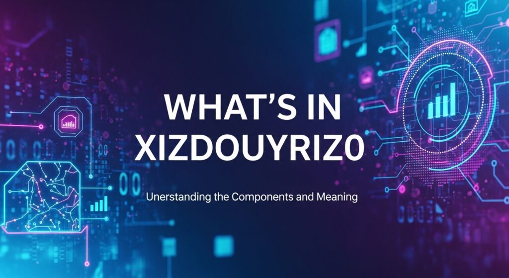 what's in xizdouyriz0