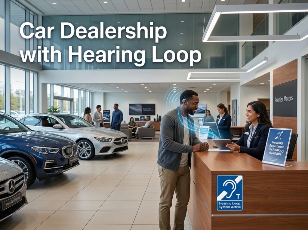 Car Dealership with Hearing Loop Accessibility Guide