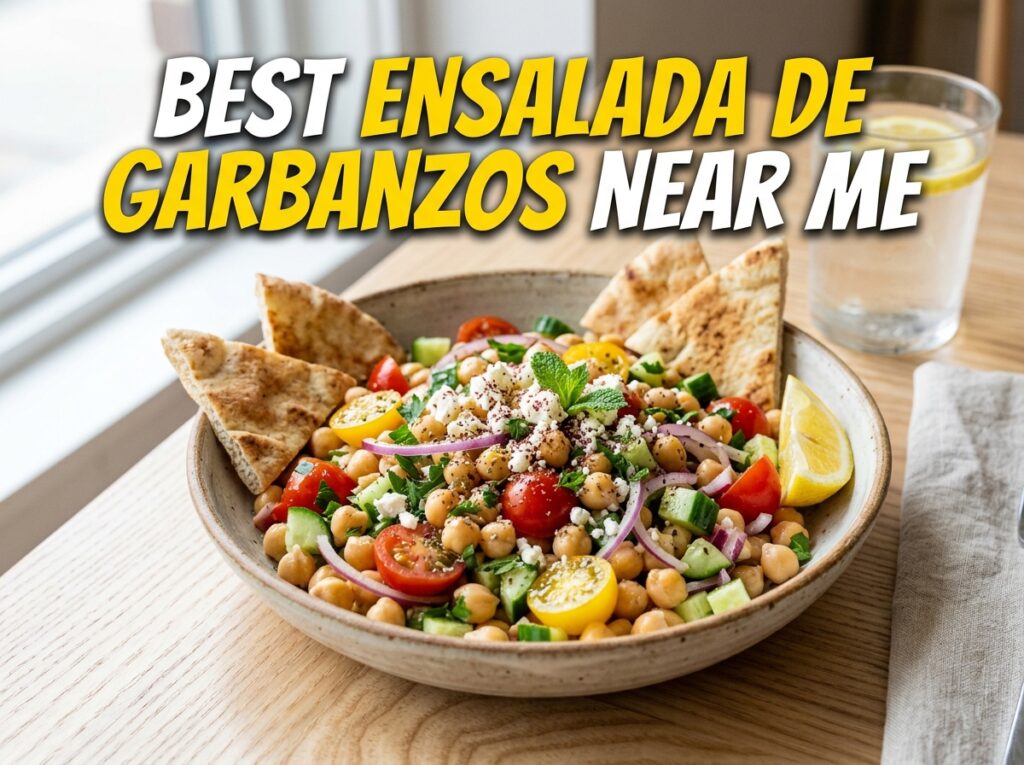 best ensalada de garbanzos near me