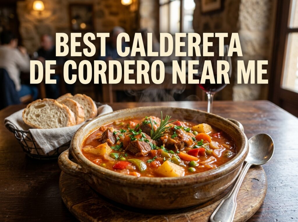 best Caldereta De Cordero near me